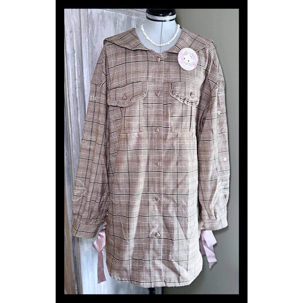 Liz Lisa Shirt Dress Sailor Collar Embroidered Jfashion Gyaru Himekaji Japan - Picture 6 of 16